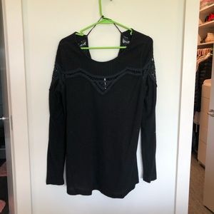 Free People Lace Long Sleeve